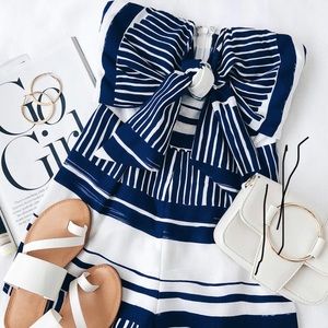 nwot lulu’s romper, size medium